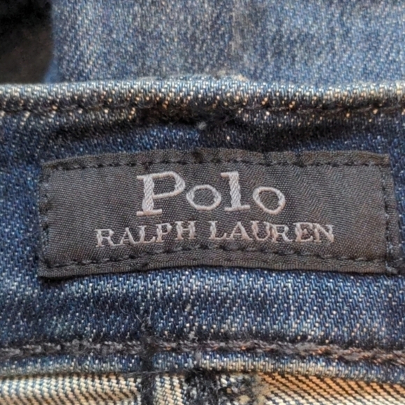 Polo Ralph Lauren The Eldridge Blue Skinny Jeans size 18 - Picture 8 of 12